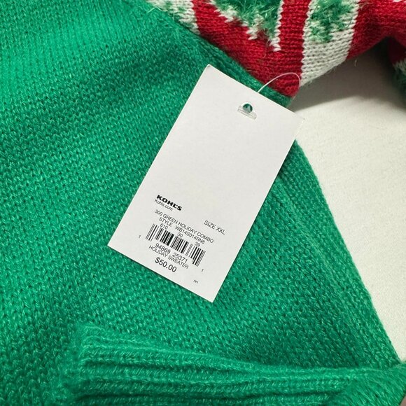 Ugly Christmas Sweater Dress XXL Candy Cane jingle - Picture 9 of 15